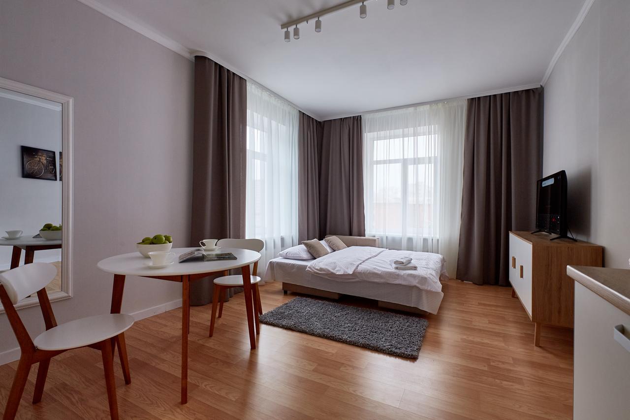 חארקיב Scandian Apartments On Sumskaia מראה חיצוני תמונה